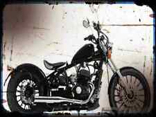 A4 Metal Sign motorbike bobber 125 AJS
