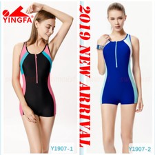 NEW ARRIVAL! NWT YINGFA Y1907 CONSERVATIVE SWIMSUIT WITH PADS ALL SIZE FREE SHIP