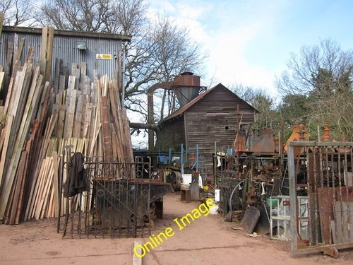 Photo 6x4 salvage yard - photo,