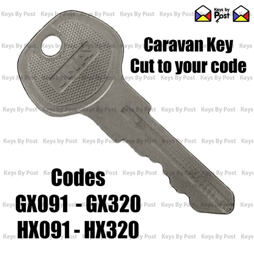 Caravan locker key cut - caravan,