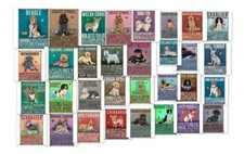 Dog Breed Metal Hanging Sign