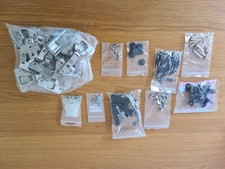 Wardrobe repair kit/spare parts, hinges, shelf supports, screws, dowels