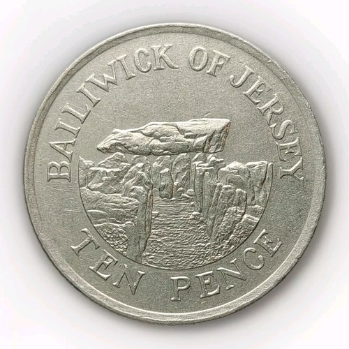 Jersey pence 1992 coin - jersey,