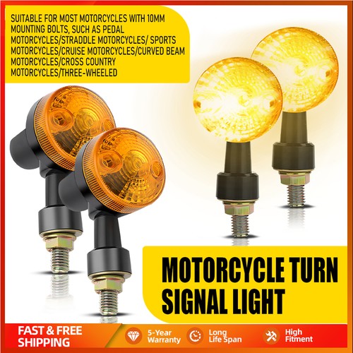 2pcs black turn signal - 2pcs,