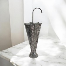 82cm Metal Umbrella Stand – Tall Hallway Storage Holder Modern Design