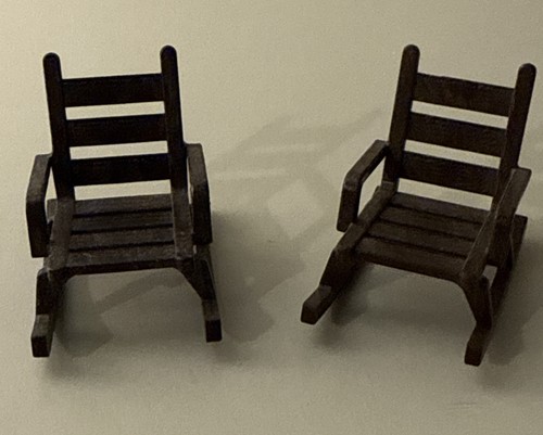 Playmobil pair dark - dark, wood