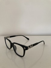 Chrome heart glasses