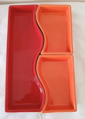 Piece ying yang - ying, red/orange