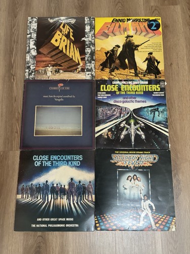 Film soundtrack job lot x6 - lot,