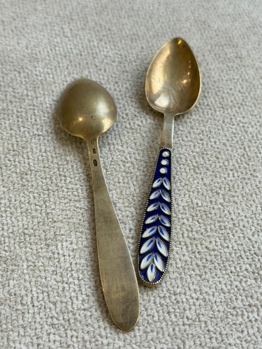 Antique russian 916 silver - antique,