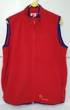 Ladies Trefoil Guild Bodywarmer Size L Red Girlguiding Uniform waistcoat