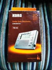 Korg TM-40 Large Display Digital Tuner and Metronome 
