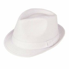 Hawkins White Cotton Trilby