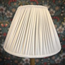 Ivory Cream Gathered Fabric