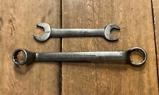 WW2 DAIMLER FERRET SCOUT TOOLKIT SPANNERS X 2 MILITARY TRANSPORT CAR OLD TOOLS