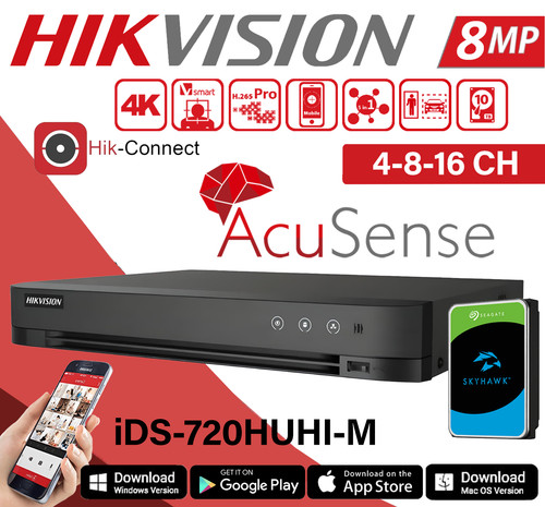 Hikvision 8mp ultra - 4k,