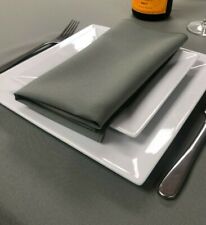 Plain Napkins / serviettes - polyester alternative to cotton napkins