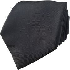 NEXT Mens Tie Black SKINNY