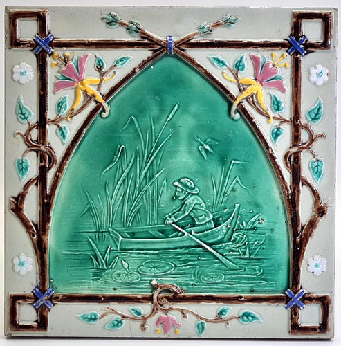 Antique minton hollins - minton, co