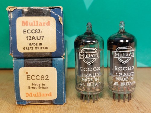 Pair mullard 12au7 - pair,