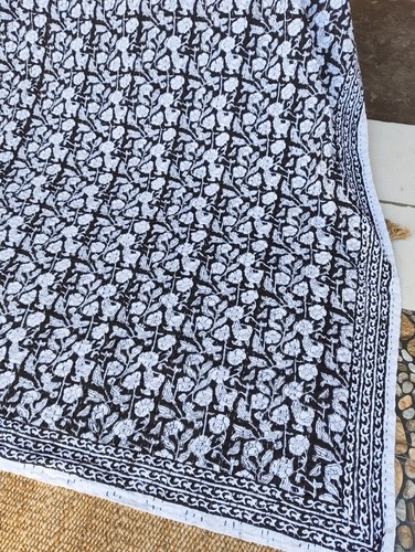 Indian cotton hand block - indian,