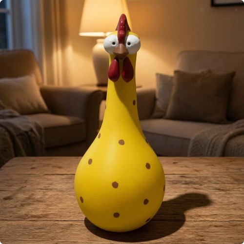 Long neck chicken vase - neck,