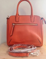 Maria Carla Orange Handbag