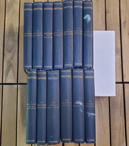 Antique shakespeare books - shakespeare,
