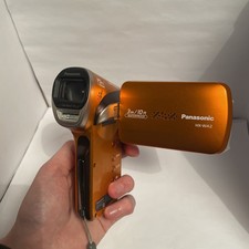 Panasonic HX-WA2 Digital Video Camera  Orange 14 Mega Pixels NEEDS BATTERY 