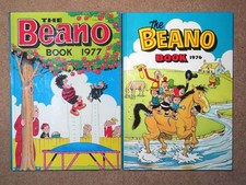 Beano Books 1976 and 1977 VGC
