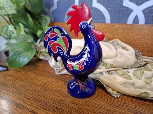 Ceramic rooster figurine - ceramic,