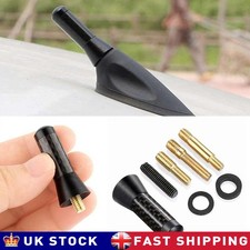 1.4" Universal Black Car Mini Aerial Bee Sting Mast Antenna Ariel Arial Stubby