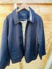 Men’s Navy Zip Up Collar