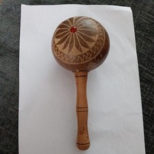 Hand made gourd maracas cuban - hand,