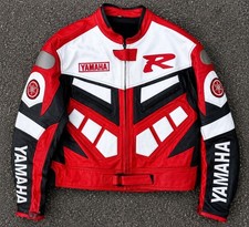 Yamaha red new leather armor - red,