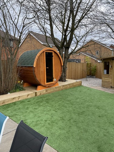 Outdoor sauna garden - outdoor,