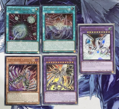 Yugioh cyber dragon - cyber, dark
