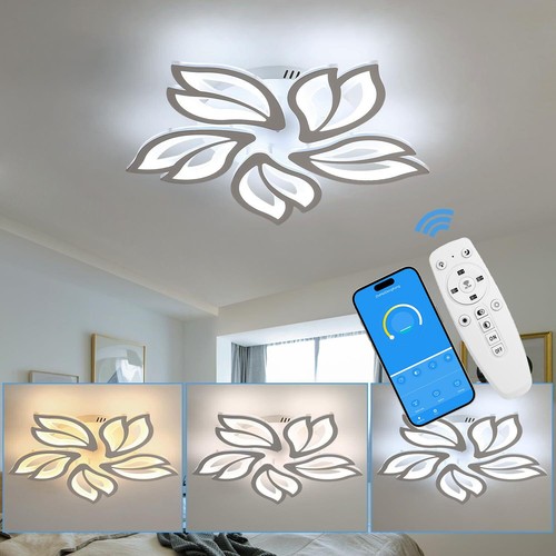 Lamp frame led modern white - frame,