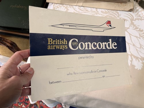 Concorde memorabilia - concorde,