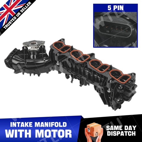 Intake manifold with motor for - manifold,