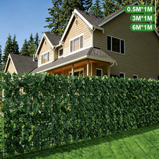 Artificial faux ivy leaf hedge - ivy,