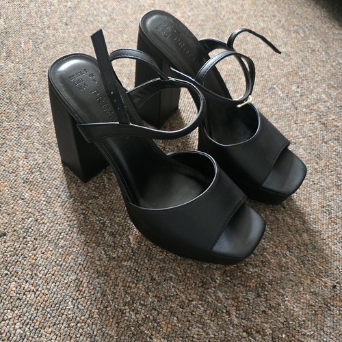 Primark black platform block - platform,