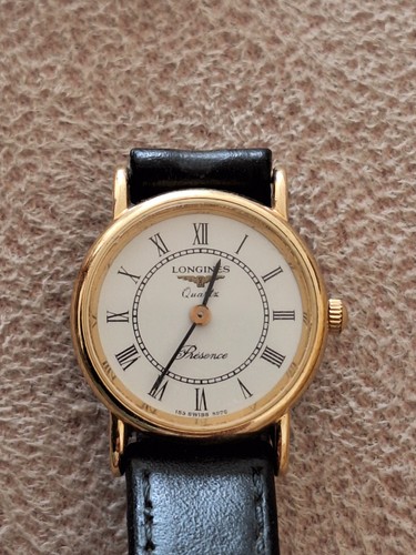 Longines presence ladies 9ct - longines,
