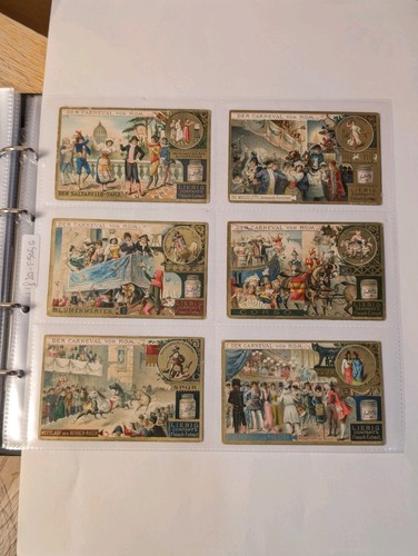 Liebig set f505 trade cards - f505,