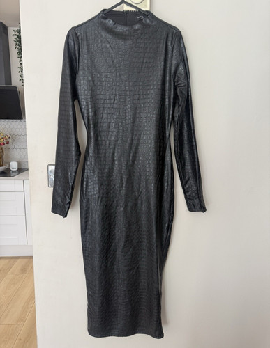 Naked wardrobe black croc faux - naked,