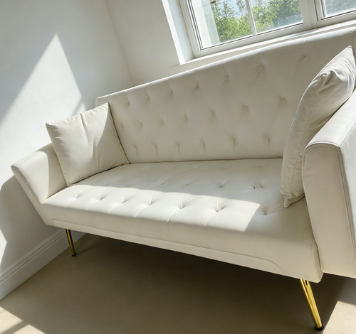 Velvet futon sofa bed with - futon,