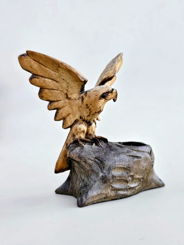 Vintage hand carved wood - vintage,