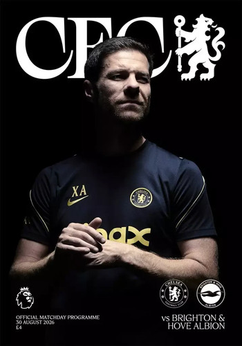 Official programme chelsea - programme, v