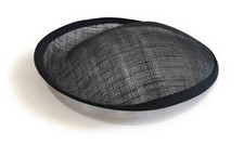20cm Round Sinamay Dipped Disc
