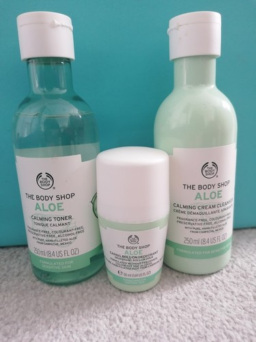 Body shop aloe bundle - body,